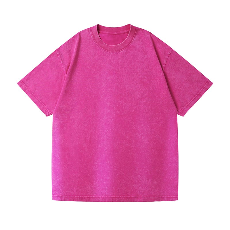 Women's Oversized T Shirts Acid Washed HeavyCotton