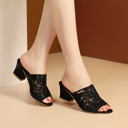 aakip™-😍49% OFF😍 - Women's Glitter Sequins Decor Sandals