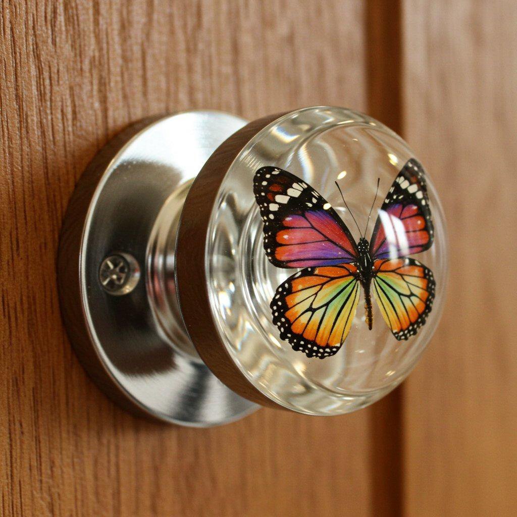 ✨Unique decorative door handle - Handmade