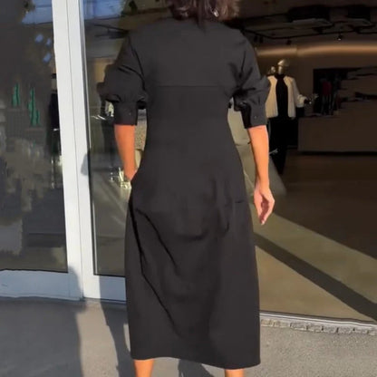 ⏳Limited time 49% off!💥 🌸Spring Specials🌸 V-neck midi dress with lapel