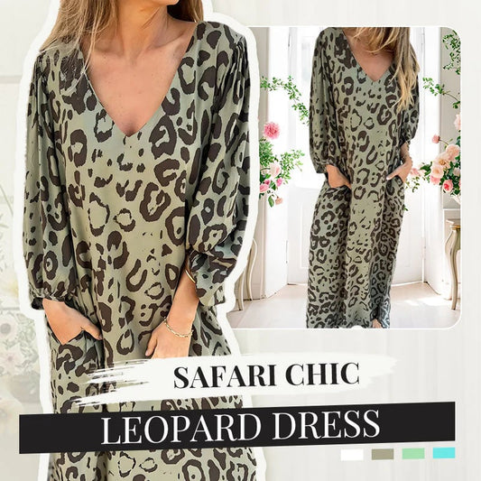 💖Safari Chic Leopard Dress