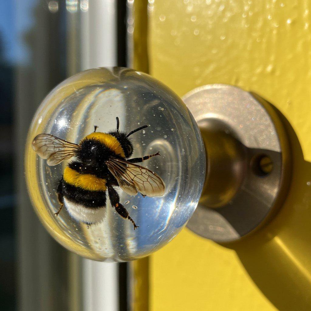 ✨Unique decorative door handle - Handmade