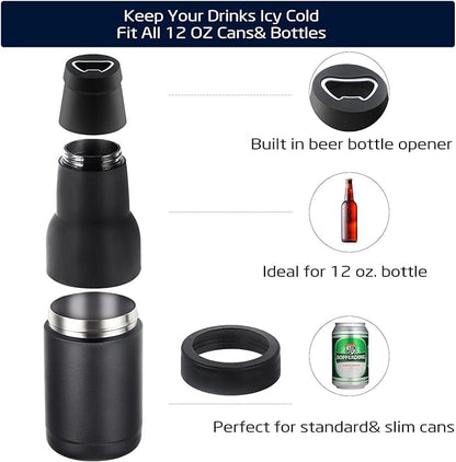 aakip™-Beer Bottle and Can Cooler with Beer Opener