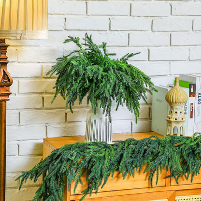 🎄Christmas Lush Artificial Norfolk Pine Branch - 🎄Early Christmas Sale 49% OFF