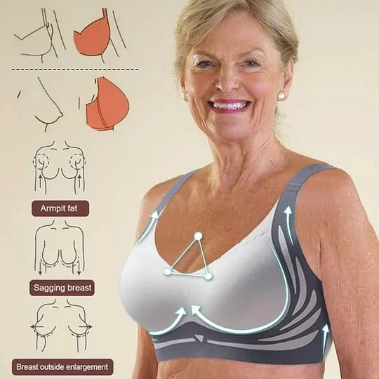 aakip™-Super gather bra | Wireless Push-up Bra👍No more sagging breasts