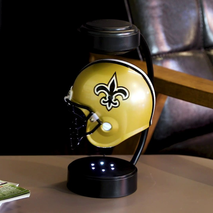 aakip™-NFL Rotating Levitating Hover Helmet With LED Lighting & Hover Football With Bluetooth Speaker