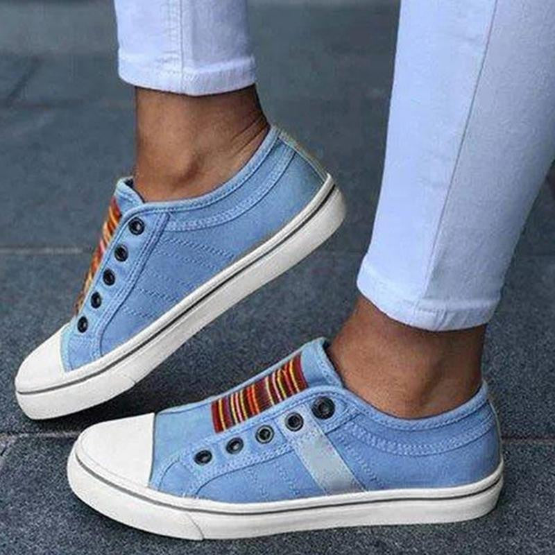 aakip™-2024 new summer Vintage Denim Slip On Shoes