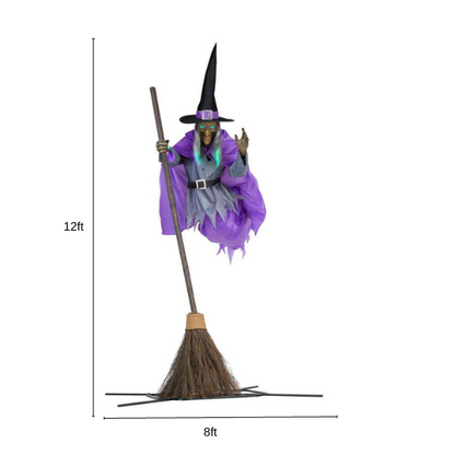 aakip™-💝  For Clearance, Lowest Price Ever✨12 ft. Flying Witch