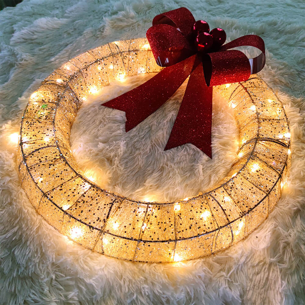 Luminous Metal Garland Decor