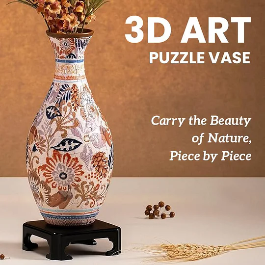 🔥Limited time 55% 💐3d jigsaw puzzle vase