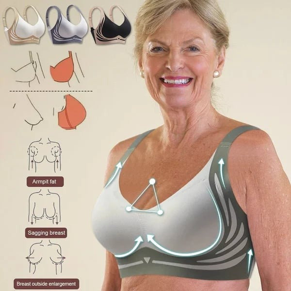 aakip™-Super gather bra | Wireless Push-up Bra👍No more sagging breasts