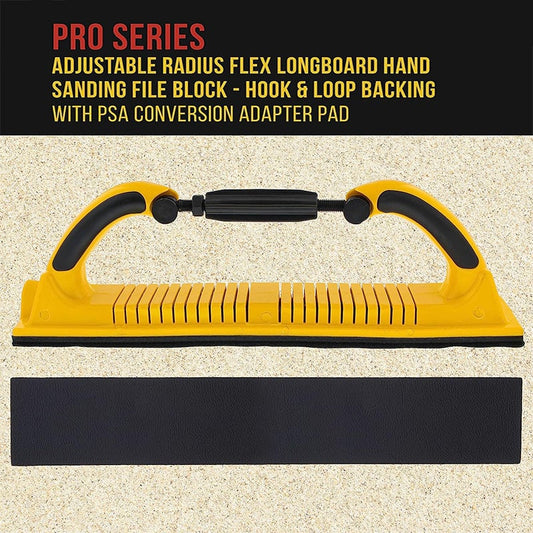 aakip™-Adjustable Radius Flex Longboard Hand Sanding File Block Hand Grinder