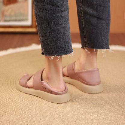 aakip™-New Thick Sole Women's Stylish Genuine Leather Sandals