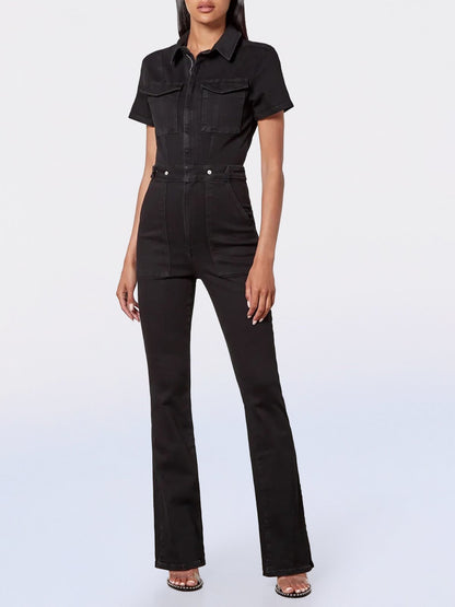 aakip™-Skinny Bootcut Denim Jumpsuit(Buy 2 Free Shipping)