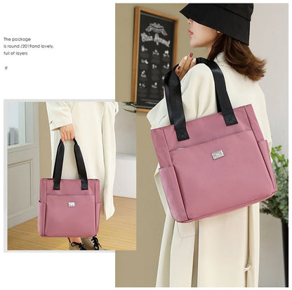 aakip™-⏰Hot Sale-49% OFF🔥2024 Large Capacity Waterproof Multi Pocket Nylon Shoulder Bag👜