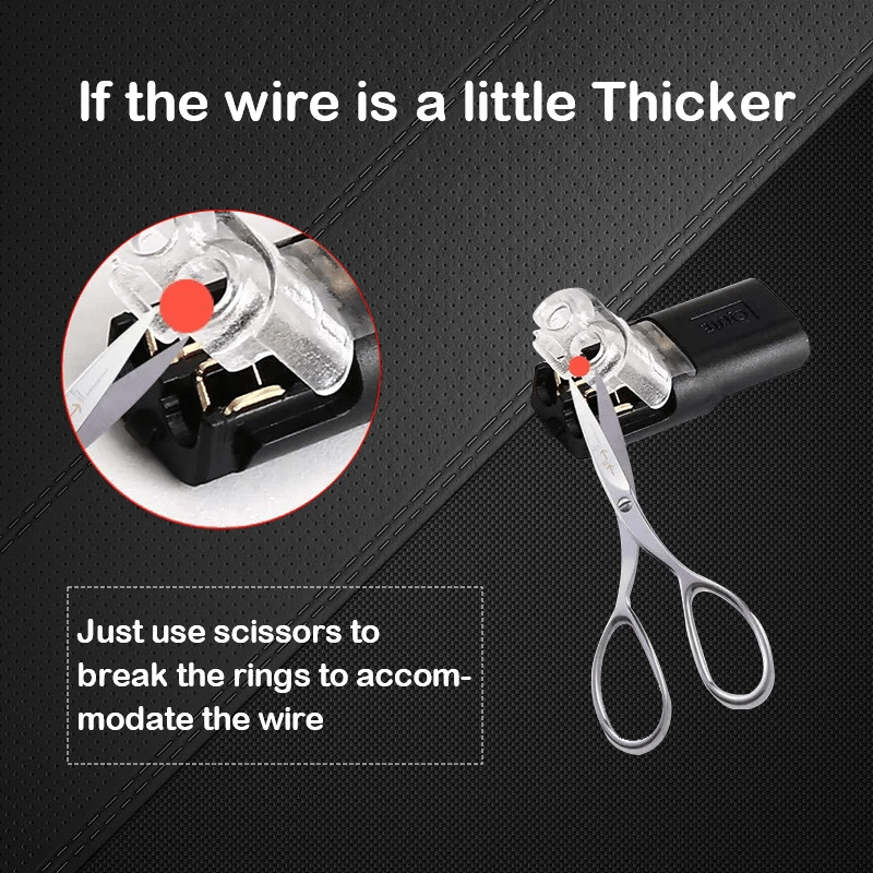 aakip™-Double-wire Plug-in Connector With Locking Buckle(The more you buy, the more discounts you get)