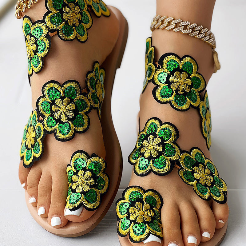 ❤️Women's Fashion Summer Printed Sandals