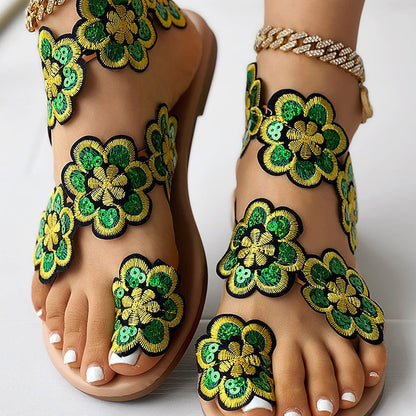 ❤️Women's Fashion Summer Printed Sandals