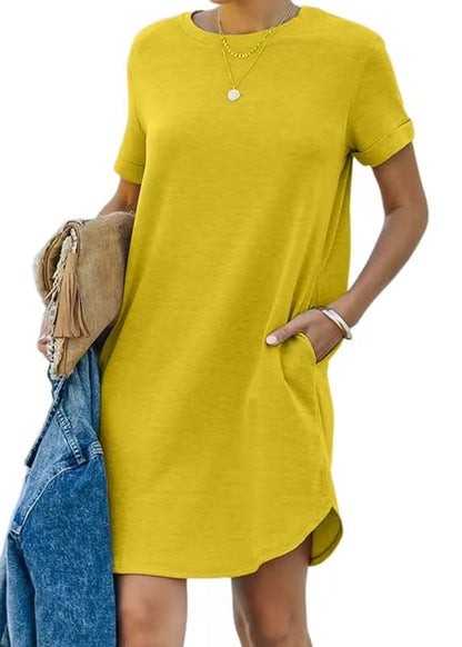 aakip™-Short Sleeve T-shirt Dress(Buy 2 Free Shipping)