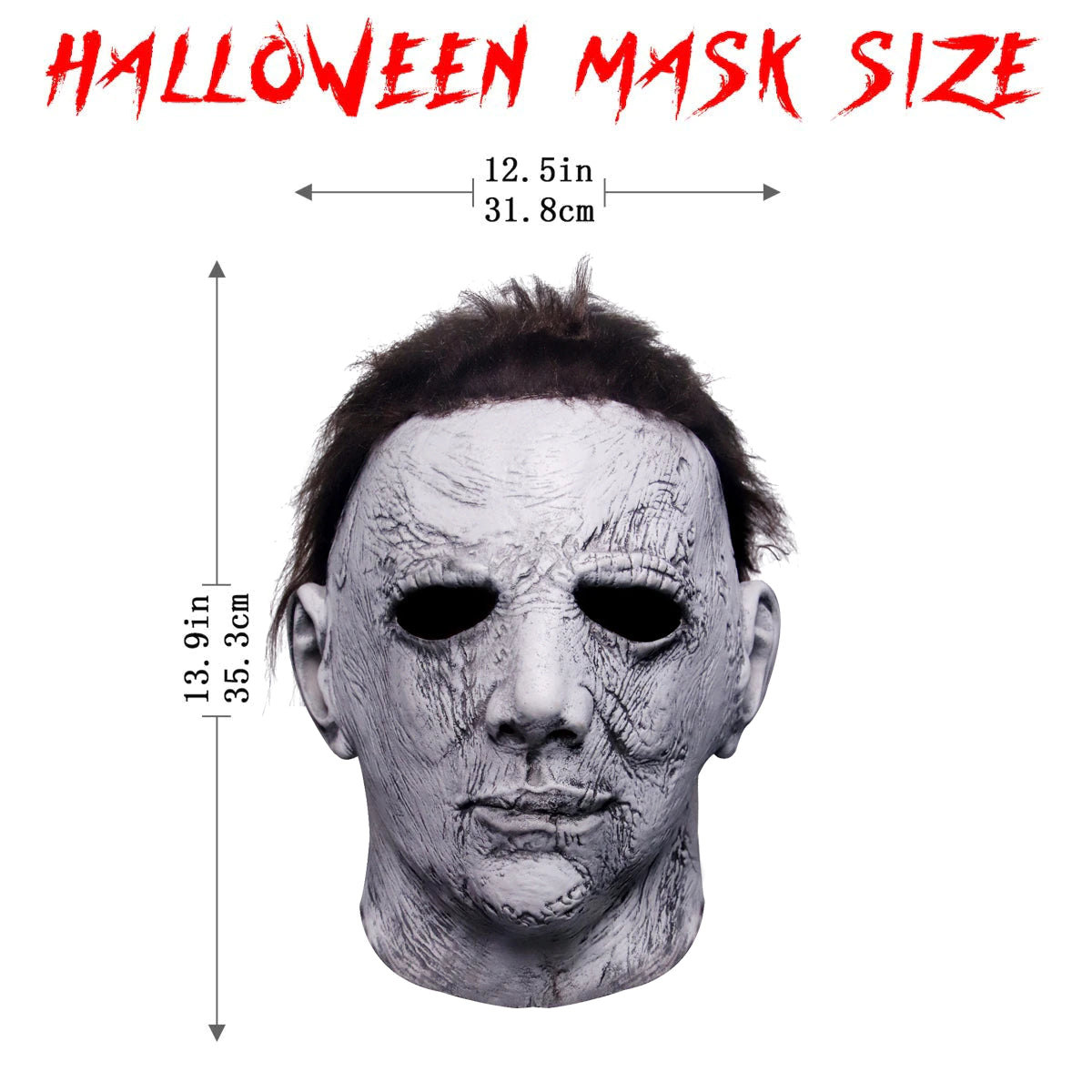 aakip™-Halloween Michael Myers Masks Horror Cosplay Latex Mask