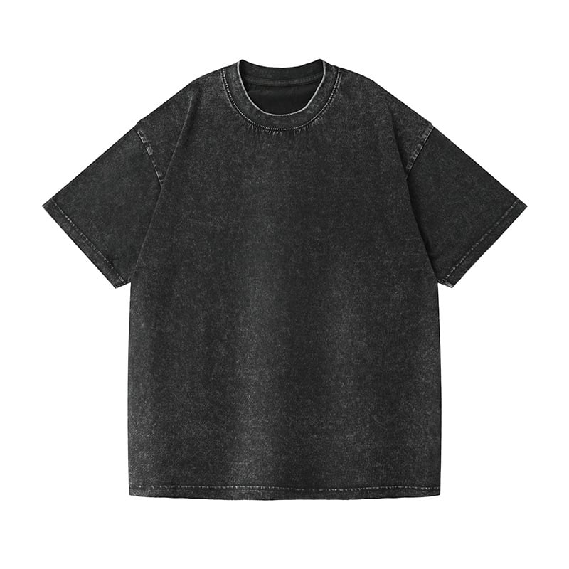 Women's Oversized T Shirts Acid Washed HeavyCotton
