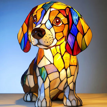 🔥Hot selling🐶magical colorful dog lamp art night lights