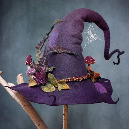 aakip™-Halloween Party Felt Witch Hats