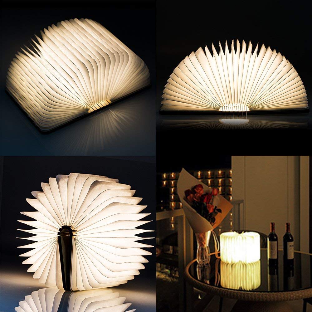 Folding Page Turning Night Lamp