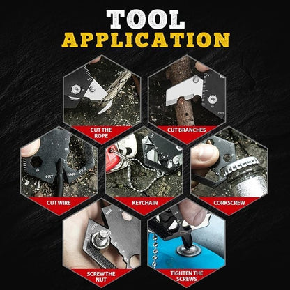 aakip™-Multifunctional Hexagon Coin Outdoor Tool -✨Buy More Save More