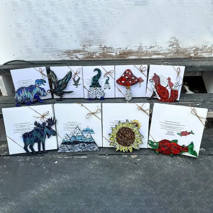 aakip™-49 % OFF-Mountain Range Glass Mosaic DIY Kit