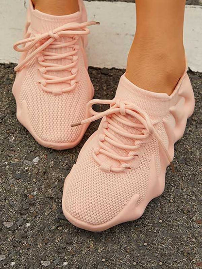 aakip™-Lace-up Knit Breathable Sneakers