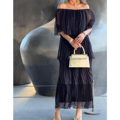 aakip™-Elegant chiffon cake long dress(buy 2 free shipping)