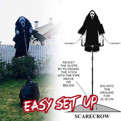 aakip™-Scream ScareCrow