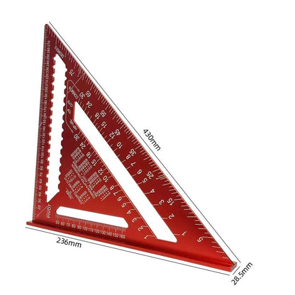 aakip™-For Carpenter Tri-square Line Scriber Saw Guide