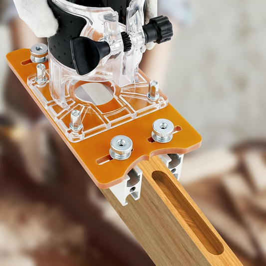 Exclusive Offer💥2-in-1 Woodworking Trimmer Slotting Auxiliary Positioning Bracket