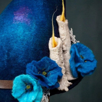 aakip™-Halloween Party Felt Witch Hats