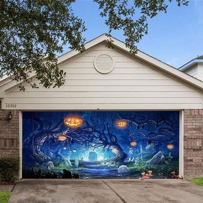 aakip™-Hot Sale-Halloween 2024 Garage Door Decoration