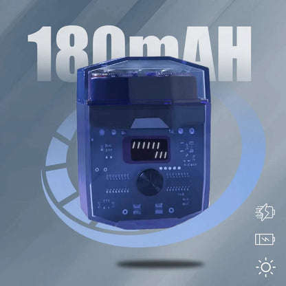 🔥Transparent and silent mini electric shaver