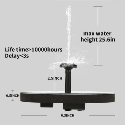 aakip™-🎁Best Mother's Day Gift Of 2024🎁 - Solar outdoor fountain-The perfect garden decoration