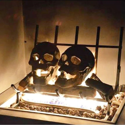 aakip™-💀Halloween Sale - Terrifying Human Skull Fire Pit