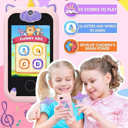 🎅Best Christmas Gifts For Your Little One🎁-Kids Smartphone Toy📲
