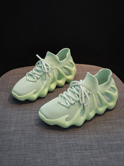 aakip™-Lace-up Knit Breathable Sneakers