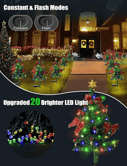 🎄Solar Christmas Trees Lights Outdoor Decoration Waterproof(BUY 3 FREE SHIPPING)