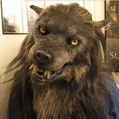 aakip™-Werewolf Headwear Glowing Eyes Movable Costume Mask-💖Buy 2 Free Shipping