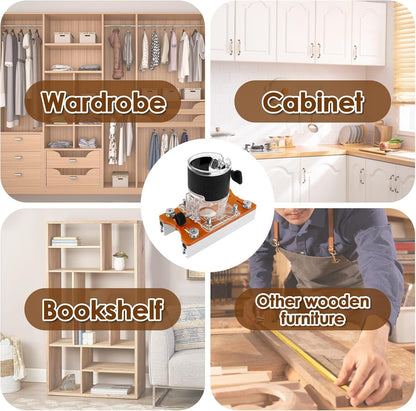 Exclusive Offer💥2-in-1 Woodworking Trimmer Slotting Auxiliary Positioning Bracket
