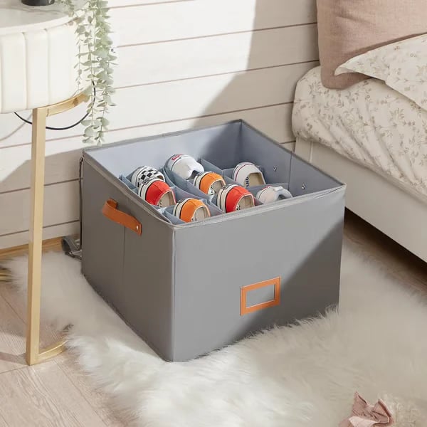 💥Fabric shoe organizer, storage box