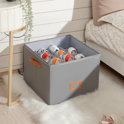 💥Fabric shoe organizer, storage box