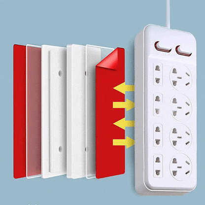aakip™-(🔥 Promotion-48%OFF)Adhesive Punch-free Socket Holder(👍Buy 4 get 6 Free)