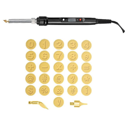 aakip™-🎁26 Letters Copper Mold —DIY Wood Burning/Carving Set