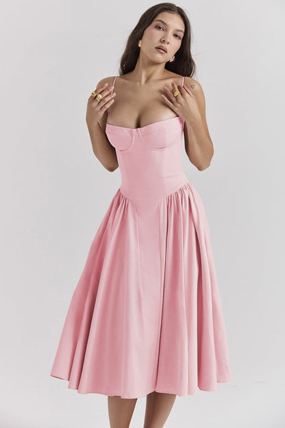 aakip™-Sleeveless Corset Fit Midi Dress(BUY 2 FREE SHIPPING)